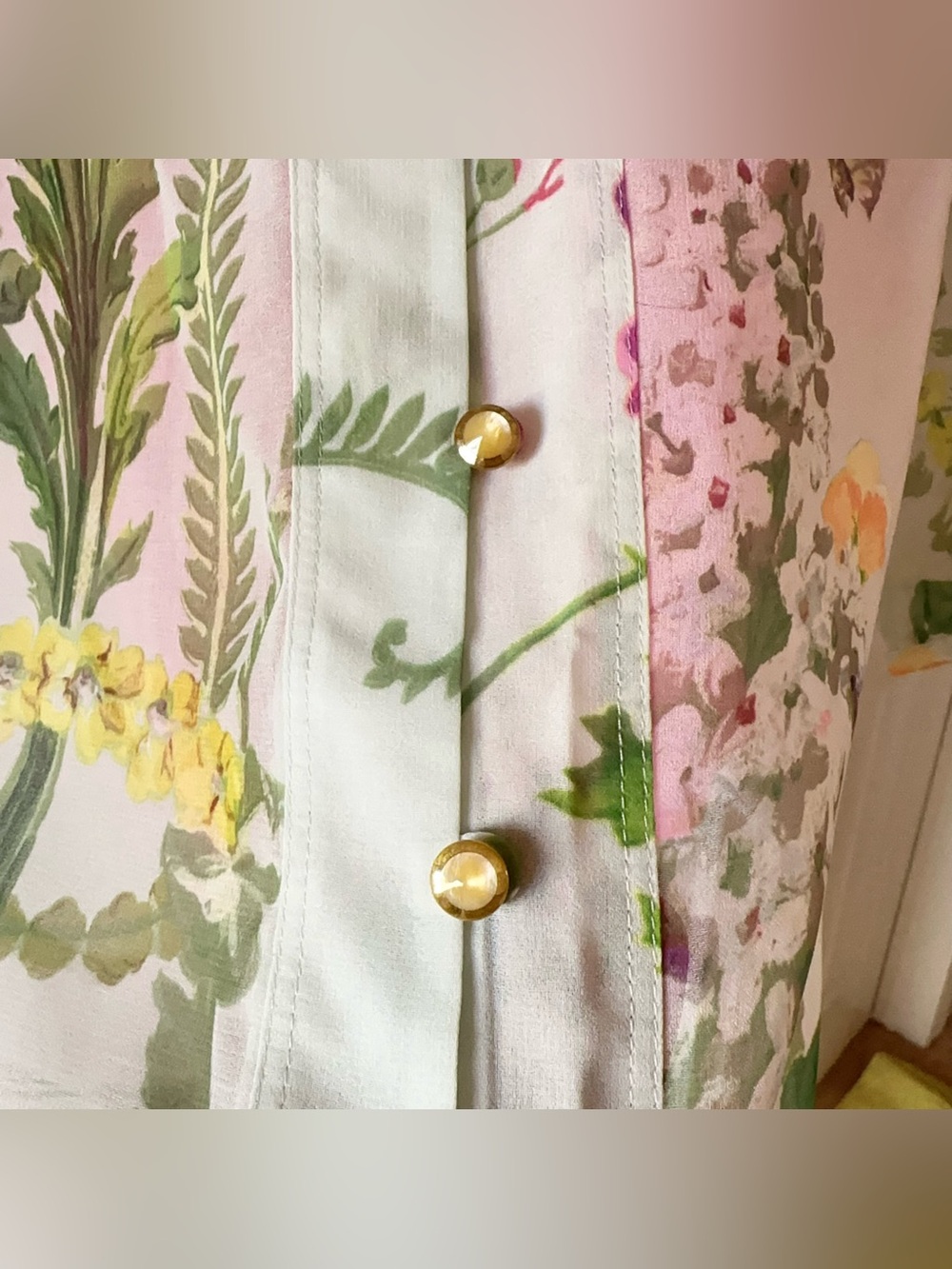 Ted Baker Kimmie Floral Print Blouse - Picture 3 of 5